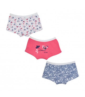 LOT DE 3 SHORTIES HELYNE Sucre Orge