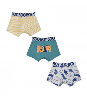 LOT DE 3 BOXERS HENRIQUE Sucre Orge