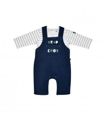 TSHIRT SALOPETTE MATTEO MAILLE NAISSANCE Sucre Orge