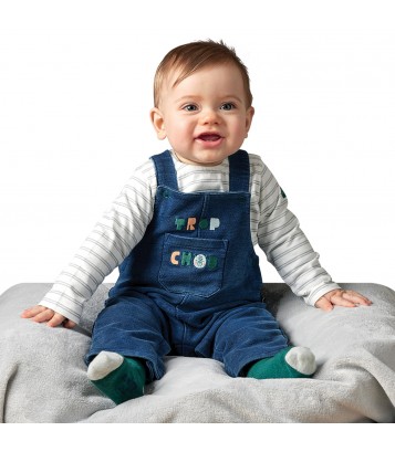 TSHIRT SALOPETTE MATTEO MAILLE NAISSANCE Sucre Orge