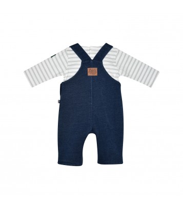 TSHIRT SALOPETTE MATTEO MAILLE NAISSANCE Sucre Orge