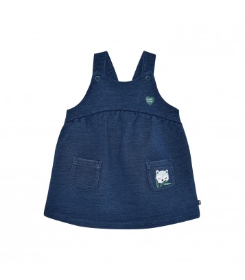 CHEMISIER ROBE BANDEAU MAE MOLLETON BEBE Sucre Orge