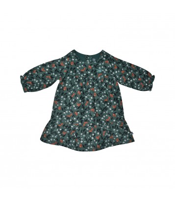 ROBE GILET SS MCHES MONA VELOURS COTELE BEBE Sucre Orge
