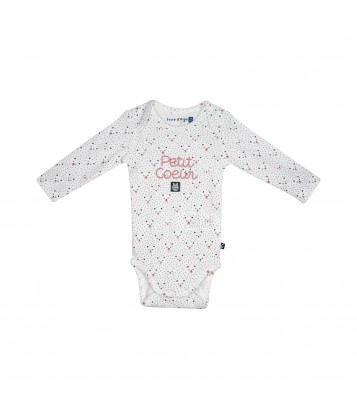LOT DE 3 BODIES MORGANE MANCHES LONGUES BEBE Sucre Orge