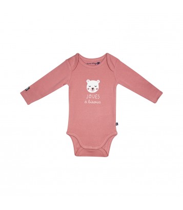 LOT DE 3 BODIES MORGANE MANCHES LONGUES BEBE Sucre Orge
