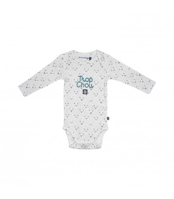 LOT DE 3 BODIES MANOE MANCHES LONGUES BEBE Sucre Orge