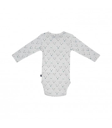 LOT DE 3 BODIES MANOE MANCHES LONGUES BEBE Sucre Orge