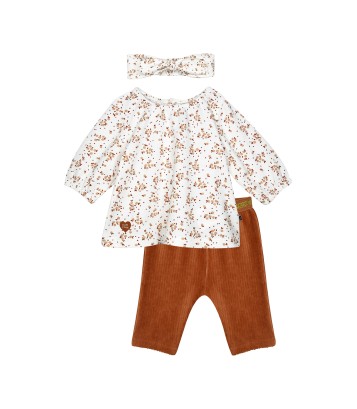 TUNIC PANTALON BANDEAU SAPHIR MAILLE  Sucre Orge