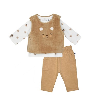TSHIRT DEBARDEUR PANTALON SAMI Sucre Orge