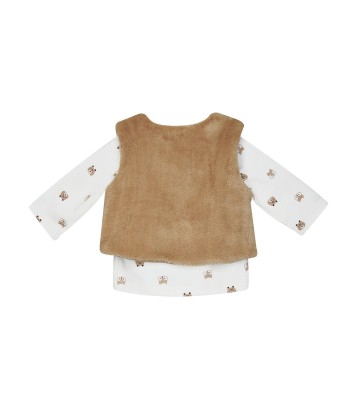 TSHIRT DEBARDEUR PANTALON SAMI Sucre Orge