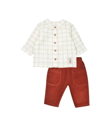 CHEMISE PANTALON SEBASTIEN Sucre Orge