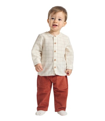 CHEMISE PANTALON SEBASTIEN Sucre Orge