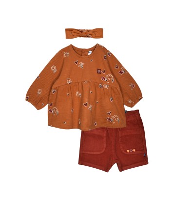 TUNIC SHORT BANDEAU SINDI Sucre Orge