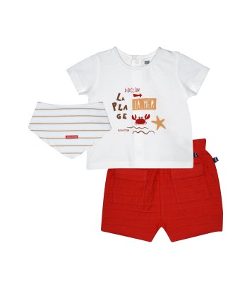 TSHIRT SHORT BAVOIR RONAN Sucre Orge