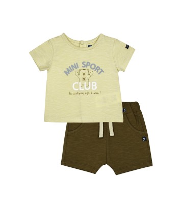 TSHIRT SHORT RODOLPHE Sucre Orge