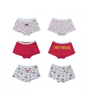 LOT DE 3 SHORTIES DORINA Sucre Orge