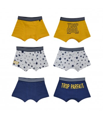 LOT DE 3 BOXERS DJAMAIQUE Sucre Orge