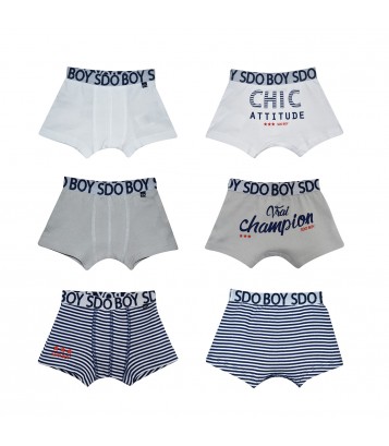 LOT DE 3 BOXERS DIMITRIUS Sucre Orge