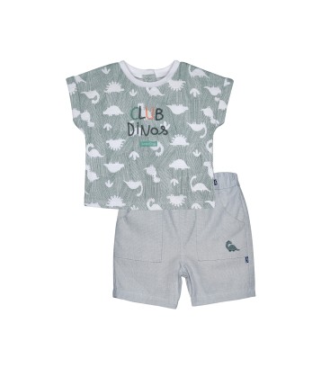 TSHIRT BERMUDA ROMUALD Sucre Orge