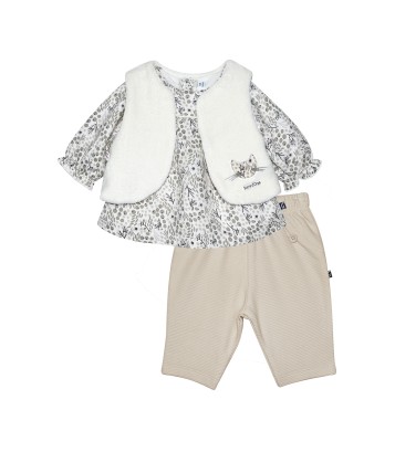 TUNIC GILET S/S MCHES PANTALON SUZIE Sucre Orge