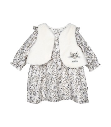 ROBE GILET S/S MCHES SOPHIE Sucre Orge