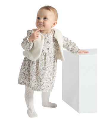 ROBE GILET S/S MCHES SOPHIE Sucre Orge