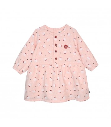 ROBE GILET S/S MCHES PAMELA Sucre Orge