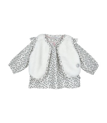 TUNIC LEGGING GILET S/S MCHES SANDY Sucre Orge