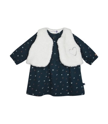 ROBE GILET S/S MANCHES SIBYLLE Sucre Orge