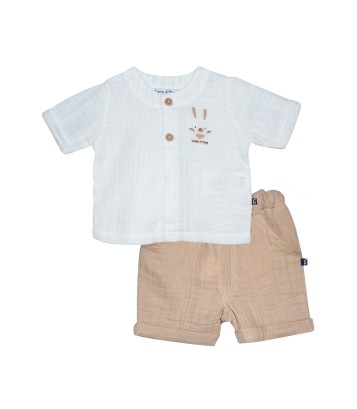 CHEMISE BERMUDA ROMIN Sucre Orge