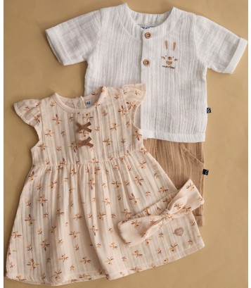 CHEMISE BERMUDA ROMIN Sucre Orge