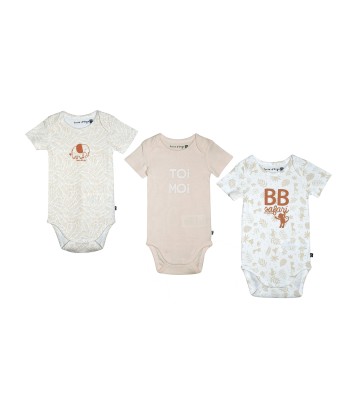 LOT DE 3 BODIES RIDAH Sucre Orge