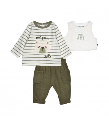 TSHIRT DEBARDEUR PANTALON PIO Sucre Orge