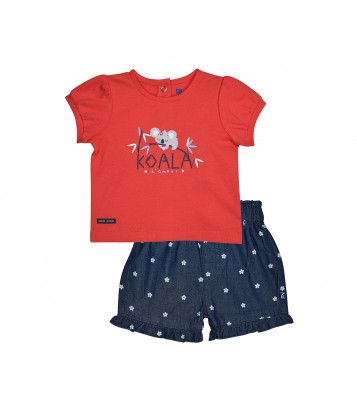 TSHIRT SHORT NATHALIE Sucre Orge