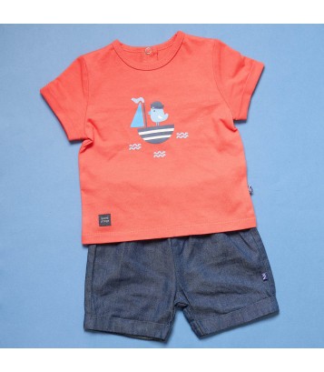 TSHIRT SHORT NEMO Sucre Orge