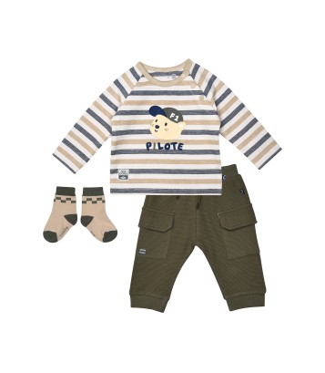 TSHIRT PANTALON CHAUSSETTES STANISLAS Sucre Orge