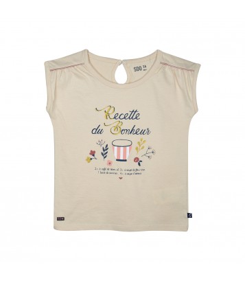 TEE SHIRT GEORGETTE Sucre Orge