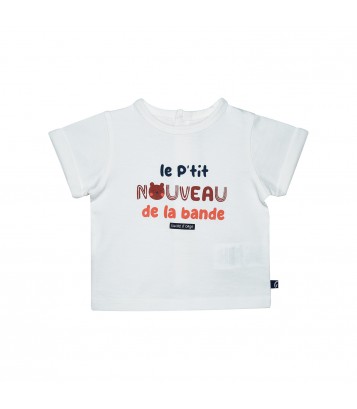 TSHIRT SHORT BAVOIR LEE MAILLE NAISSANCE Sucre Orge