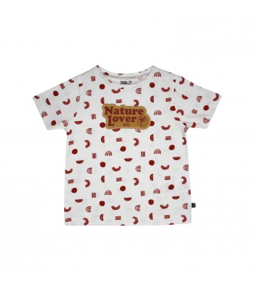 TEE SHIRT LAKDAR MANCHES COURTES ENFANT Sucre Orge