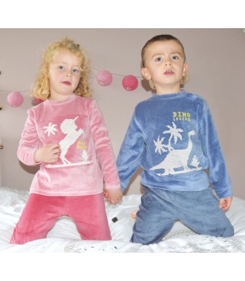 PYJAMA 2PIECES PRUNELLE Sucre Orge