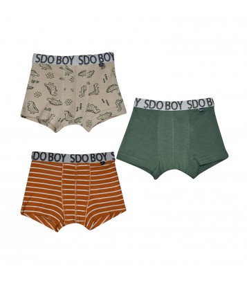 LOT DE 3 BOXERS PANCRACE Sucre Orge
