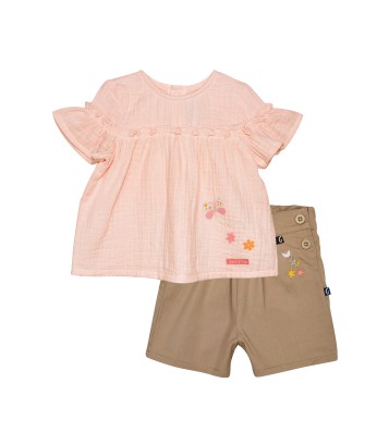 TUNIQUE SHORT ROSA Sucre Orge