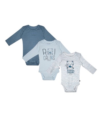 LOT DE 3 BODIES STANIS Sucre Orge