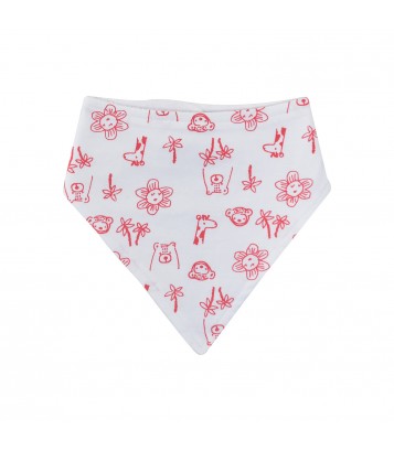 LOT DE 2 BAVOIRS BANDANAS ERICA Sucre Orge