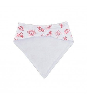 LOT DE 2 BAVOIRS BANDANAS ERICA Sucre Orge
