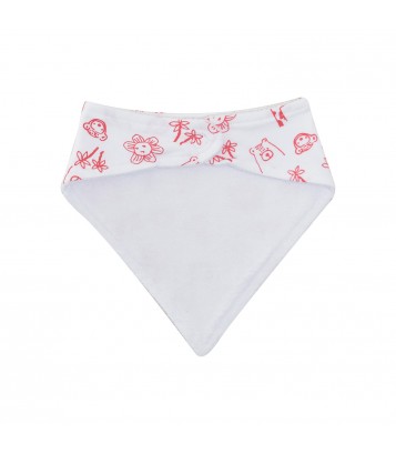 LOT DE 2 BAVOIRS BANDANAS ERICA Sucre Orge