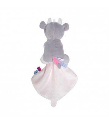 DOUDOU MOUCHOIR XL VACHE Sucre Orge
