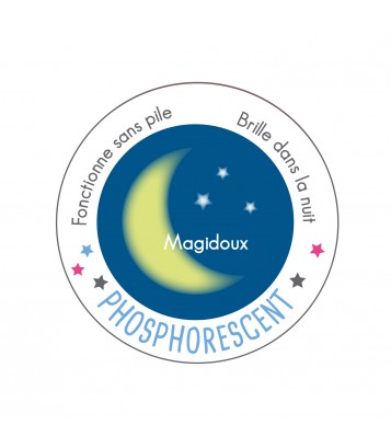 DOUMOU MAGIDOUX PHOSPHORESCENT XL OURS  Sucre Orge