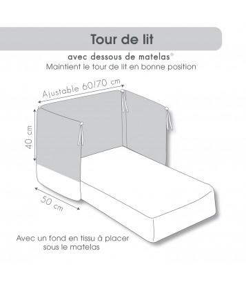 TOUR DE LIT HAO Sucre Orge