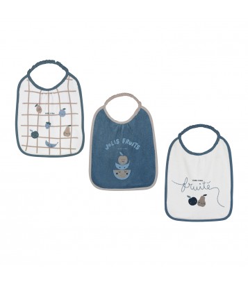 LOT DE 3 BAVOIRS ELASTIQUE OGER Sucre Orge